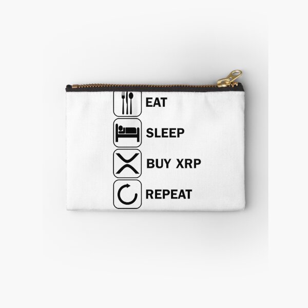 Item preview, eat sleep buy xrp Ripple HODL Krypto Crypto designed and sold by DerNerd.