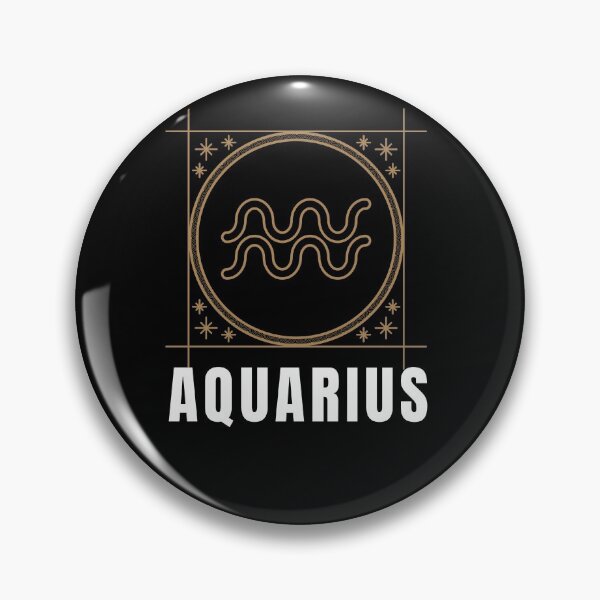 Item preview, Aquarius zodiac sign test designed and sold by The Full Cart.