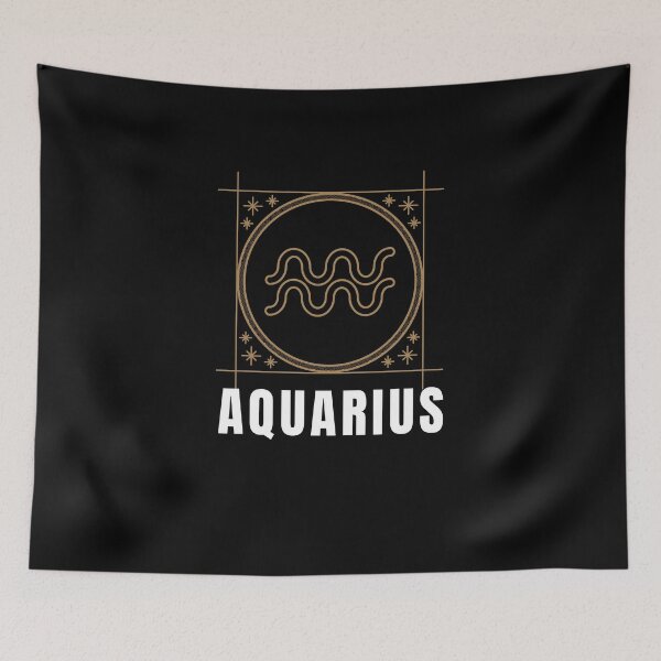Item preview, Aquarius zodiac sign test designed and sold by The Full Cart.