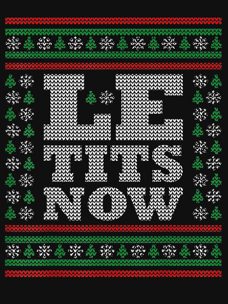 Thumbnail 7 von 7, Pullover, Le-Tits-Now-Ugly-Christmas-Let-It-Snow designt und verkauft von lseq936.
