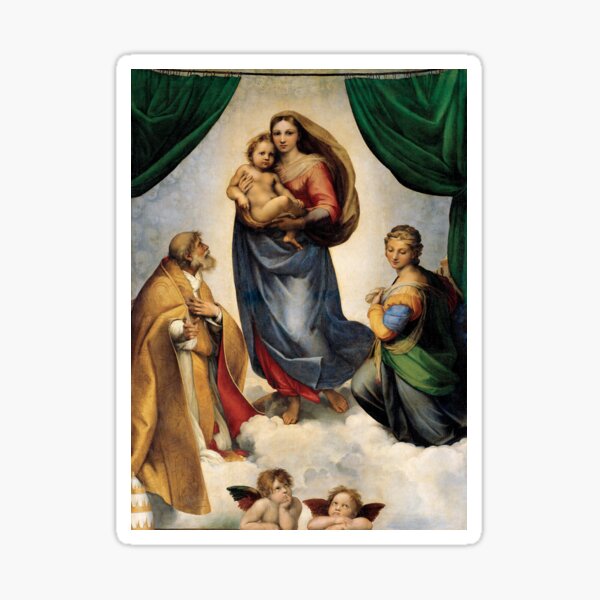 Item preview, Sistine Madonna  designed and sold by Beltschazar.