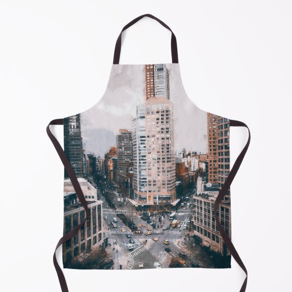 Artikelvorschau, New York, Manhattan-Panorama entworfen und verkauft von AM FineArtPrints.