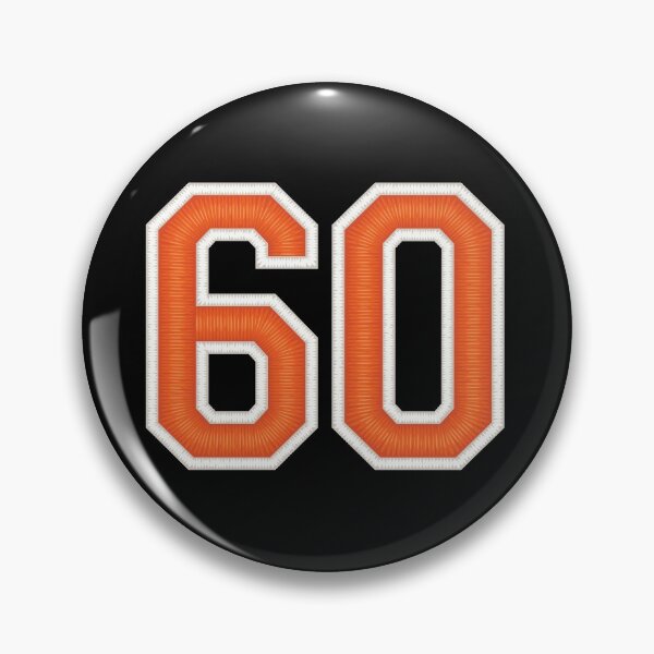 Item preview, Sports Number 60 Jersey Sixty Orange designed and sold by elhefe.