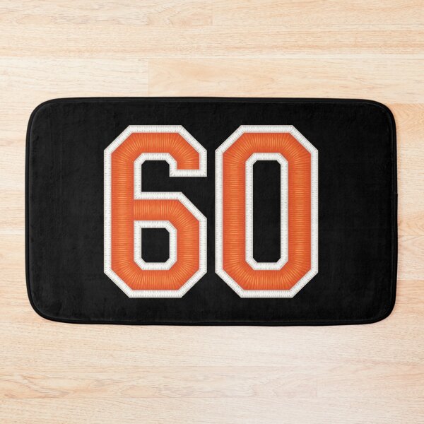 Item preview, Sports Number 60 Jersey Sixty Orange designed and sold by elhefe.