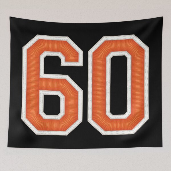Item preview, Sports Number 60 Jersey Sixty Orange designed and sold by elhefe.