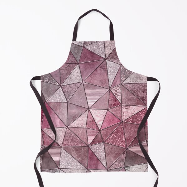 Item preview, Pink Red Glamour Marble Shiny Stained Glass Design designed and sold by artsandsoul.