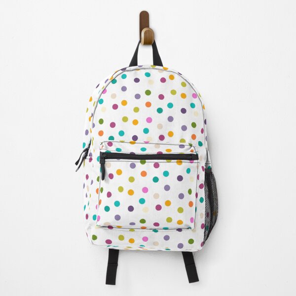 Item preview, Colourful Dots Small On White designed and sold by pipeswitz.