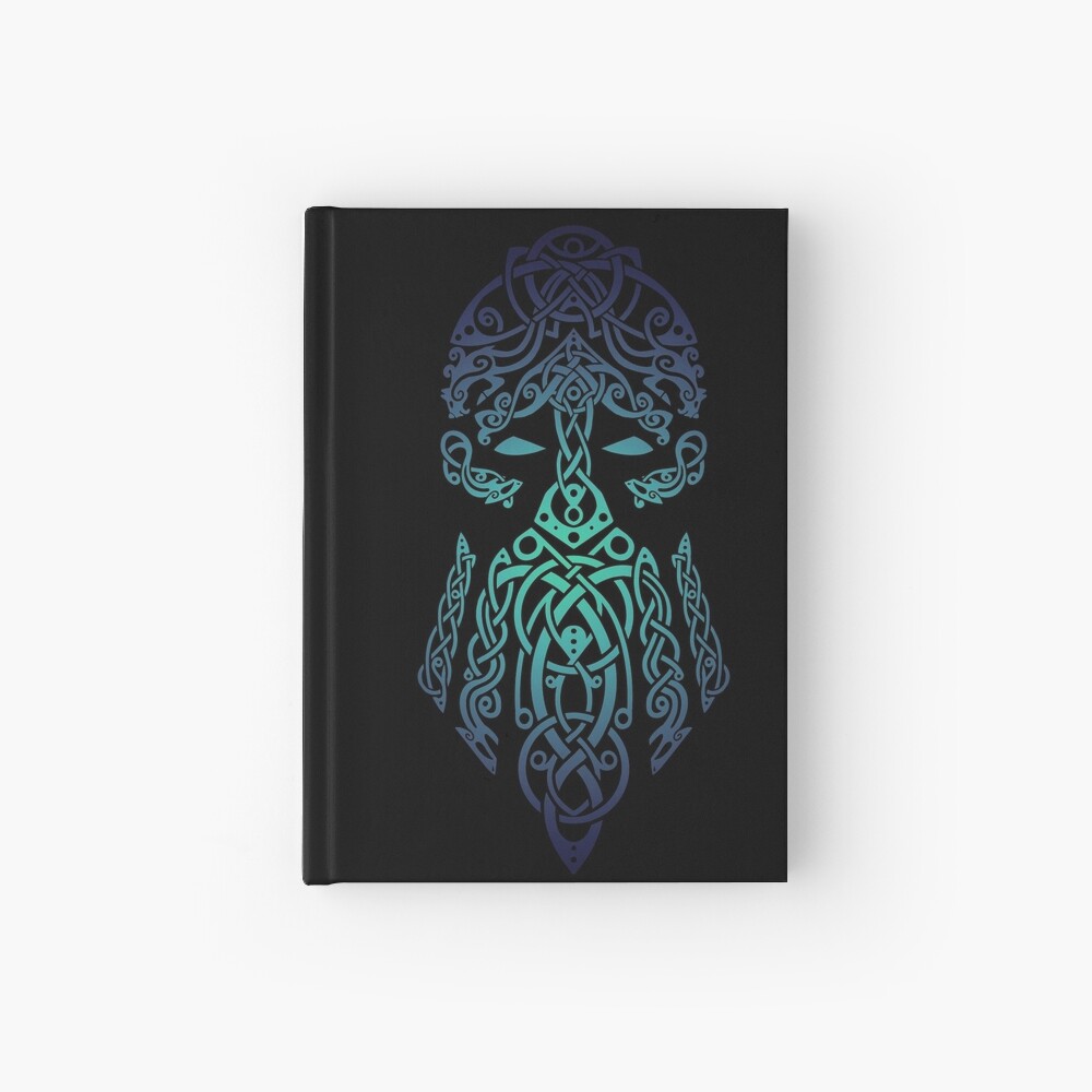 Tyr, Norse God of War, Law and Justice - White Hardcover Journal