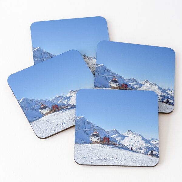 Item preview, Helicopter on the ski slope, rescue designed and sold by MarketVisionAV.