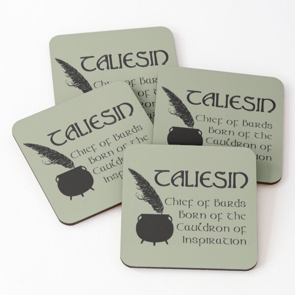 Item preview, Taliesin, Born of the Cauldron of Inspiration designed and sold by Prints4Pagans.