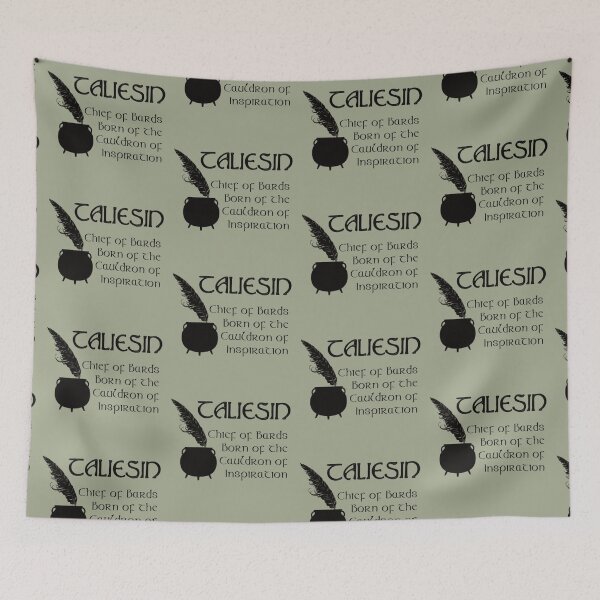 Item preview, Taliesin, Born of the Cauldron of Inspiration designed and sold by Prints4Pagans.
