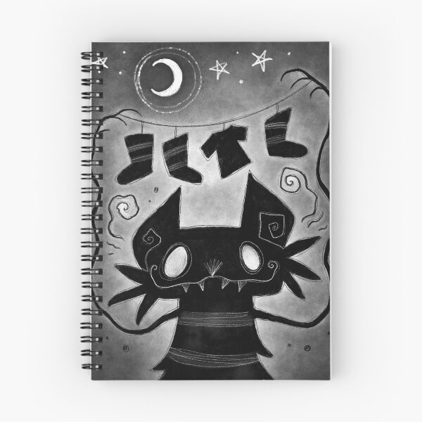 Item preview, "A Friendly Yule Cat" Germanic Folklore Monster designed and sold by meljenart.