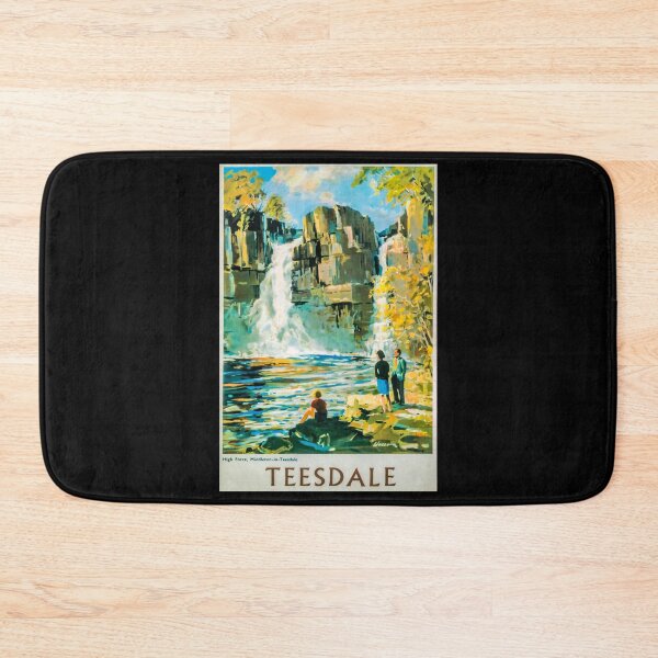 Item preview, retro classic Teesdale poster designed and sold by CorasPosters.