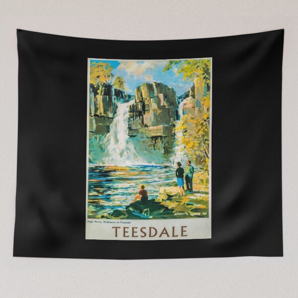 Item preview, retro classic Teesdale poster designed and sold by CorasPosters.