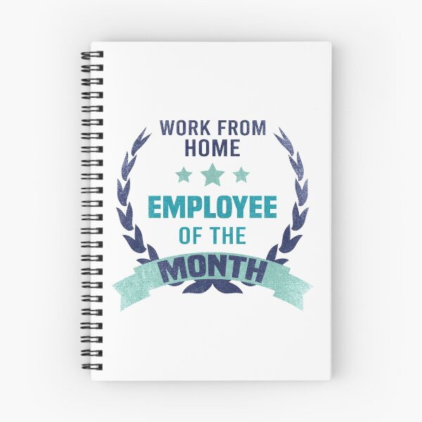 Item preview, Work from home Employee of the Month, Distressed Blue designed and sold by foramelie.