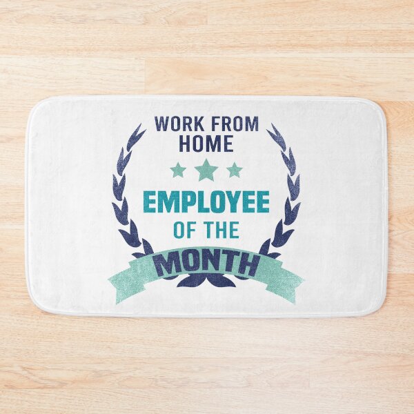 Item preview, Work from home Employee of the Month, Distressed Blue designed and sold by foramelie.