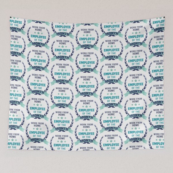 Item preview, Work from home Employee of the Month, Distressed Blue designed and sold by foramelie.