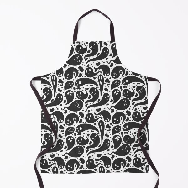 Item preview, Slippy Ghosts (Black on White) designed and sold by Connor Lannes.