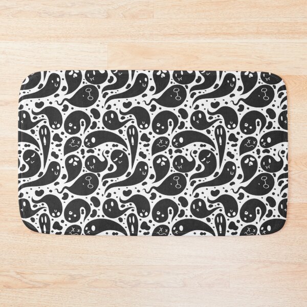 Item preview, Slippy Ghosts (Black on White) designed and sold by Connor Lannes.