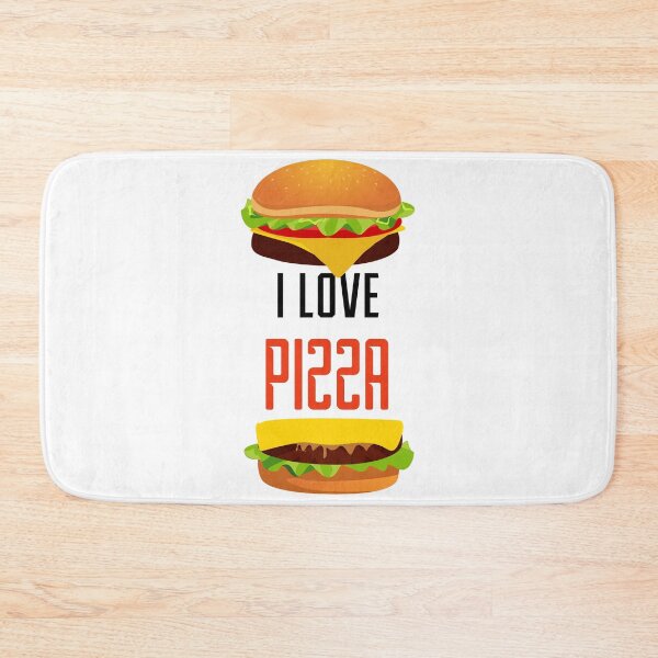 Item preview, Slightly Wrong Burger Pizza  designed and sold by AshzShop.