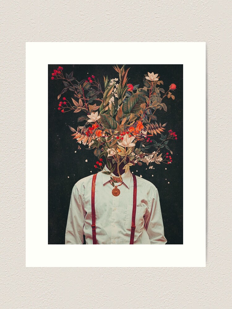 Aperçu 1 sur 3. Impression artistique avec l'œuvre Feuillage créée et vendue par FrankMoth.