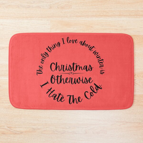 Item preview, I Hate the cold Funny winter quote designed and sold by The Sober Art.
