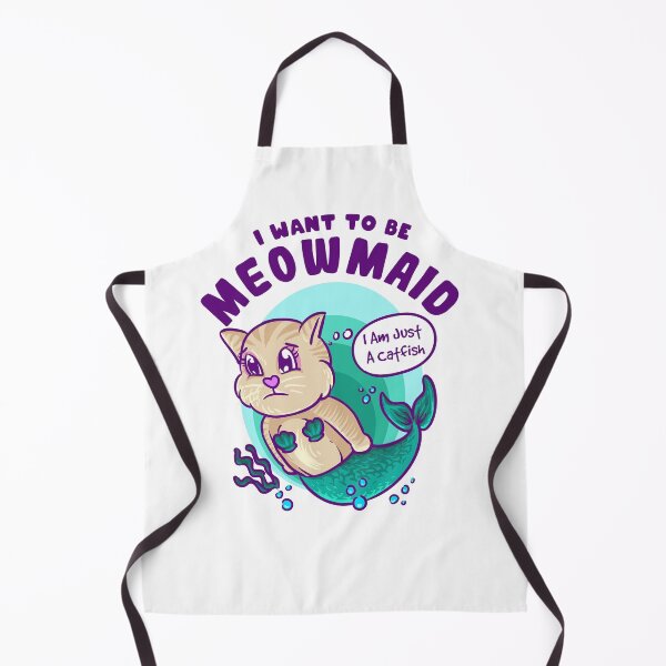 Item preview, Catfish Want To Be Meowmaid designed and sold by miftake.