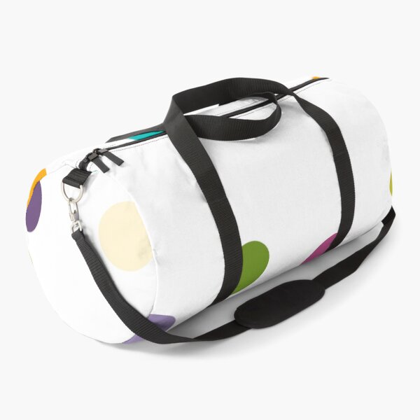 Item preview, Colourful Dots Large on White designed and sold by pipeswitz.