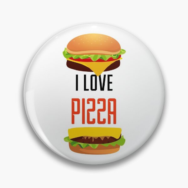 Item preview, Slightly Wrong Burger Pizza  designed and sold by AshzShop.