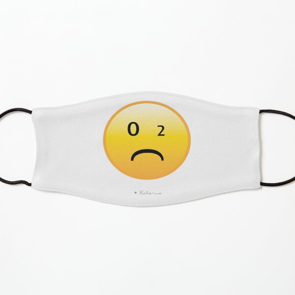 CO-2 Smiley Maske für Kinder