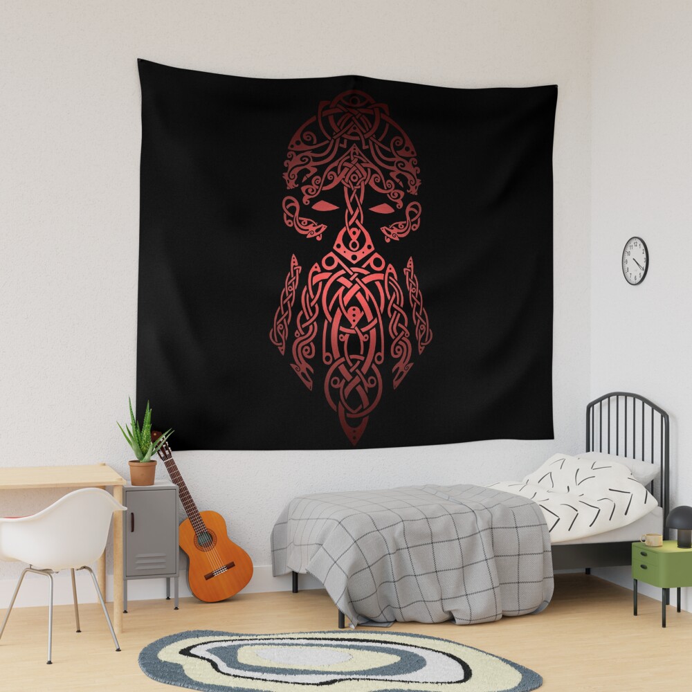 Tyr God of War Law and Justice Traditional Knotwork Art 