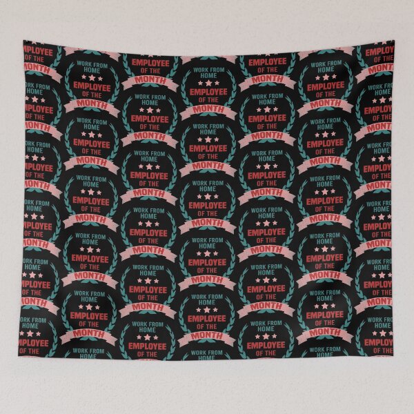 Item preview, Work from home Employee of the Month, Distressed Blue designed and sold by foramelie.