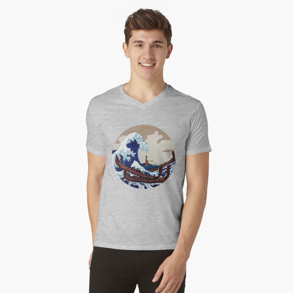 Item preview, V-Neck T-Shirt designed and sold by mandiipope.