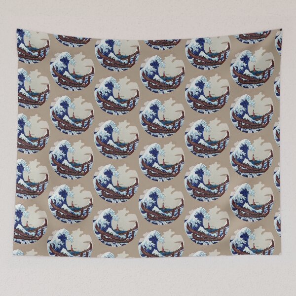 Item preview, The Great Wave - Kia Kaha Team NZ designed and sold by Mandii Pope.