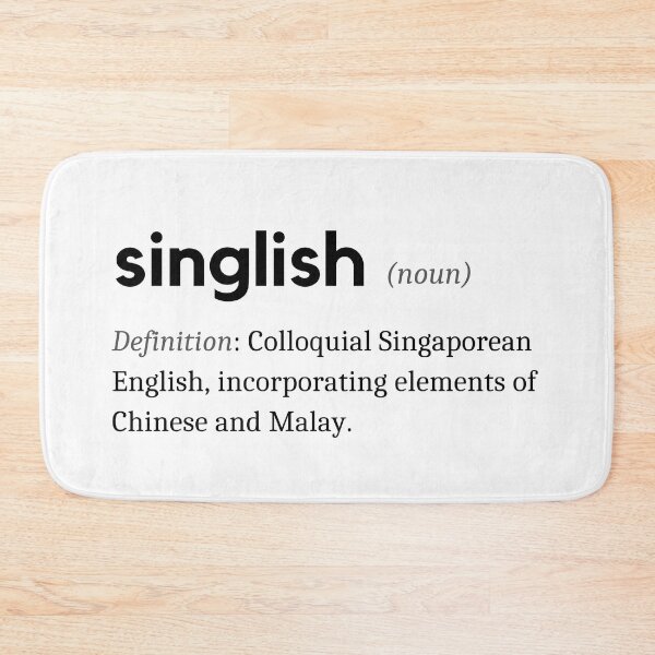 Item preview, Singlish  Dictionary: Singaporean English designed and sold by suwarnaadi.