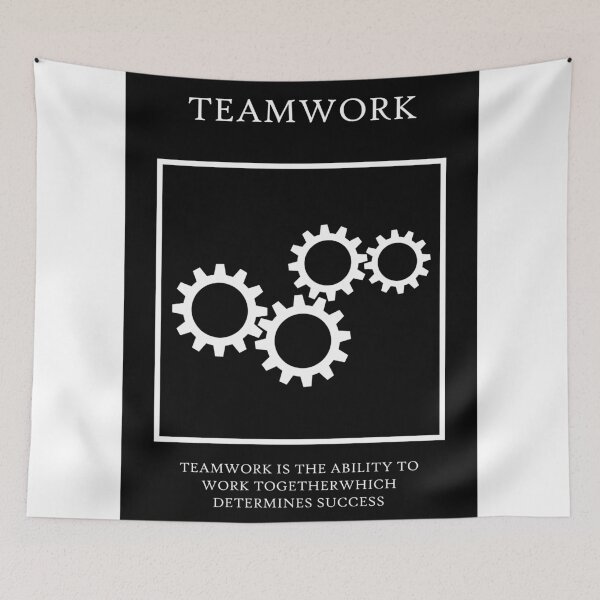 Item preview, Teamwork Is The Ability Quote Art Design Inspirat designed and sold by vividpixelusa.