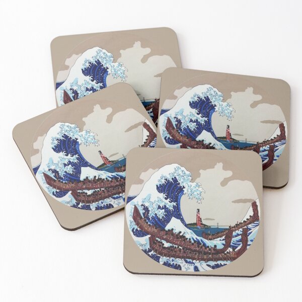 Item preview, The Great Wave - Kia Kaha Team NZ designed and sold by Mandii Pope.