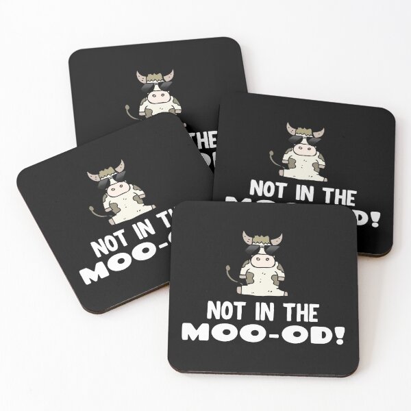 Item preview, Not in the mood. Moody cow! designed and sold by Melin-aRT.