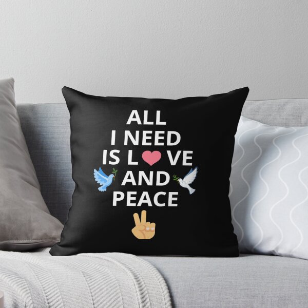 Item preview, All I need is love and peace designed and sold by Cafecreative.