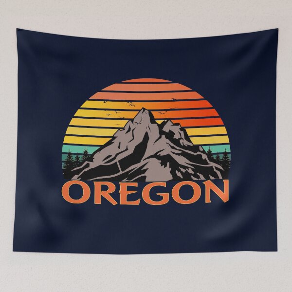Item preview, Oregon retro state designed and sold by SidTastic .