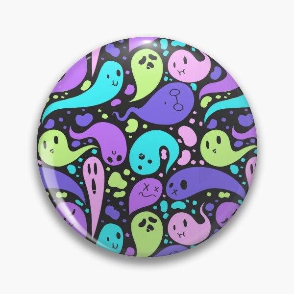 Item preview, Slippy Ghosts (Black Light) designed and sold by Connor Lannes.