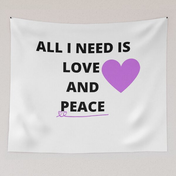 Item preview, All I need is love and peace designed and sold by cute105.