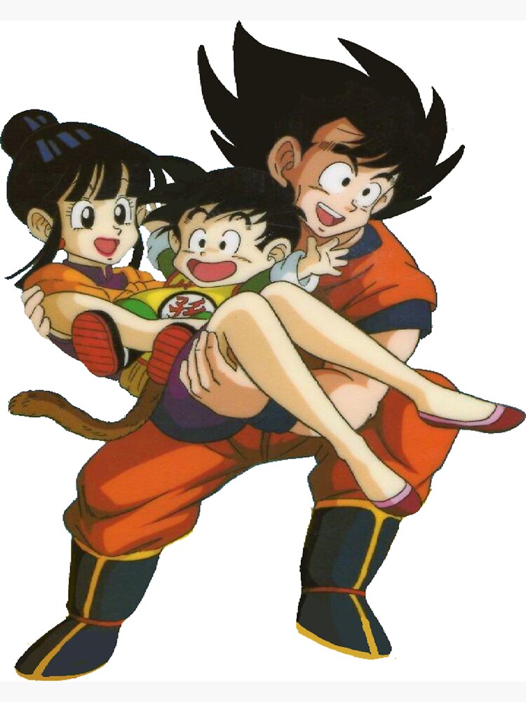 Goku, Chichi y Goten  Anime dragon ball goku, Dragon ball super