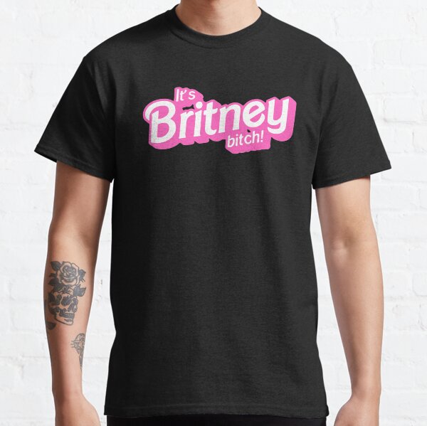 La oficina Es Britney Bitch Barbie Pink Camiseta clásica