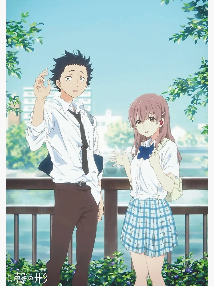 A Silent Voice, Shoya, Shouko, Anime movie Poster for Sale by  iamyourwaifu