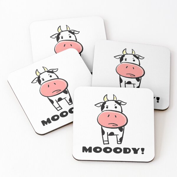 Item preview, MOOODY. Moody cow! designed and sold by Melin-aRT.