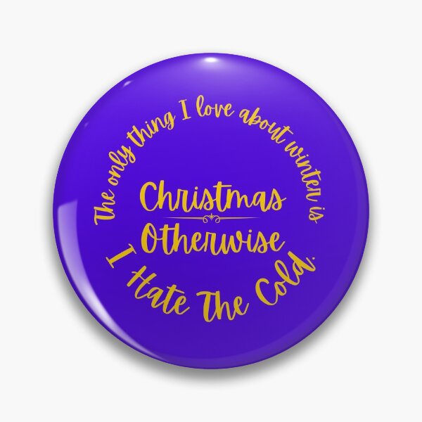 Item preview, I Hate the cold Funny Cute winter quote designed and sold by The Sober Art.