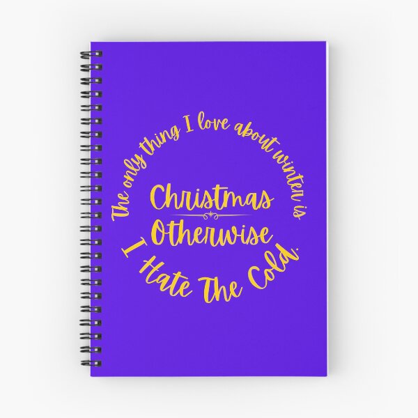 Item preview, I Hate the cold Funny Cute winter quote designed and sold by The Sober Art.