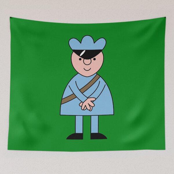 Item preview, beebthings Frank the Postman designed and sold by Beeb Things.