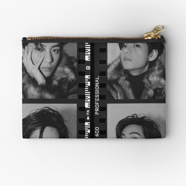 v taehyung Zipper Pouch
